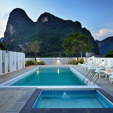 Blue Sky Hotel Yangshuo Exterior foto